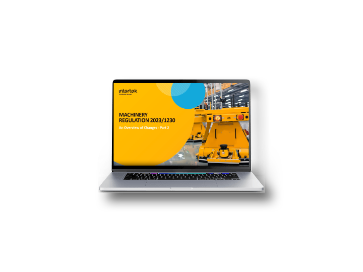 Intertek webinar - EU Machinery Regulation - part 2