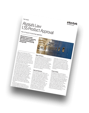 Alyssa's Law: LSS Product Approval | Fact Sheet
