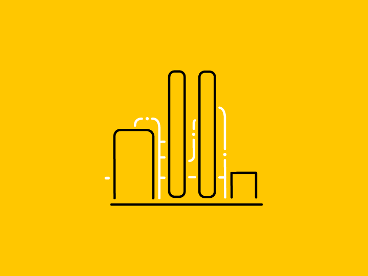 Illustration of refinery